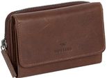 Mustang Pelle Portafoglio Como Heze Wallet Brown Marrone