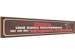 Vianmo Insegna In Legno 10X46 Cm Hunde Sind Gottes EntshäDigung