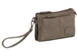 Mustang Pelle Borsa A Tracolla Bologna Rosario Shoulderbag Antracite