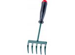 Rastrello Kadax, Piccolo Rastrello Con Manico, Scopa Per Foglie In Metallo, Rastrello Per Foglie Per Giardino E Aiuole