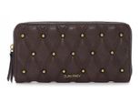 Suri Frey Portafoglio Corey Zip Around Wallet Brown Marrone Scuro