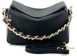 Florence Borsa In Pelle A Tracolla City Bag Nero OTF818S