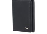 Golden Head Portafoglio Capri Rfid Protect Petite Billfold Coin Wallet Black Nero