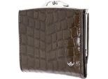 Golden Head Pelle Portafoglio Cayenne Rfid Protect French Coin Purse Wallet Toffee Marrone