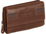 Mustang Pelle Portafoglio Asti Loudi Wallet Brown Marrone