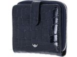 Golden Head Portafoglio Cayenne Rfid Protect Petite Billfold Coin Wallet With Snap Closure Nightblue Blu Scuro