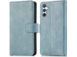 Custodia Per Cellulare Imoshion Per Samsung Galaxy A34 (5G) - Cover Flip A Libro - Blu Chiaro