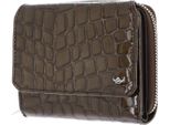 Golden Head Pelle Portafoglio Cayenne Rfid Protect Zipped Billfold Coin Wallet Toffee Marrone