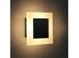 Zmh Led Applique Moderna Lampada Da Parete Per Interni Rotonda 3000K Bianco Caldo Lampada Da Corridoio