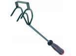 Coltivatore Kadax, Coltivatore Da Diserbo A 3 Denti, Piccolo Artiglio Da Fiori Con Manico, Accessori Da Giardino