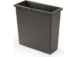 Bidone Interno Hailo Da 18 Litri 1220369 Grigio Scuro 385 X 166 X 380 Mm