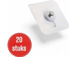 Ripiano Per Armadio - Regolabile - Portata Fino A 25 Kg - 53/90X30 Cm - Bianco