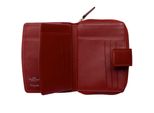 Golden Head Pelle Portafoglio Polo Rfid Protect Billfold Coin Wallet Red Rosso