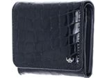 Golden Head Pelle Portafoglio Cayenne Rfid Protect Zipped Wallet Nightblue Blu Scuro
