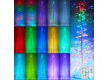 Albero Di Natale A Led Rgb Con Stella, Decorazione A Spirale Per Albero Di Natale Con Timer Di Controllo Remoto, Decorazione Natalizia Da 1,8 M Per Esterni E Interni, Illuminazione Dell'albero Di Natale Per Il Balcone Del Giardino