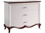 Cassettiera In Legno Bianco Design Lusso 114X46,5X90,2 Jvmoebel