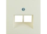Placca Centrale Per Presa Uae 2-Gang S.1 Bianca, Lucida Berker 5314098982