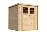 Casetta Da Giardino In Legno Con Porta Di Alta Qualità Con Serratura L204Xl204Xh200 Cm 3,53 M2 - Timbela M309F