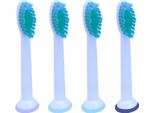 Koma NK02 - Philips Sonicare Pro Results HX6014 Testine Di Ricambio, 4 Pz