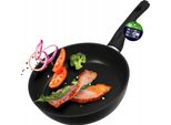 Padella Kadax "Garsas"", Padella Con Rivestimento Antiaderente, Padella Con Manico In Plastica, 26 Cm, Nero"