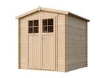 Casetta Da Giardino In Legno Con Porta Di Alta Qualità Con Serratura - L206Xl216Xh218 Cm 3,53 M2 - Timbela M343F