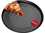 Teglia Per Pizza Kadax, Teglia Per Pizza Con Fori, Teglia In Lamiera Zincata