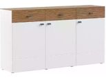 Cassettiera Soggiorno Design Legno Lusso 166X40X93 Jvmoebel