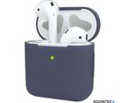 Custodia Airpods Blu Custodia Soontec Custodia Protettiva In Silicone Per Apple Airpods 1A Generazione 2A Generazione