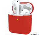 Custodia Airpods Rosso Custodia Soontec Custodia Protettiva In Silicone Per Apple Airpods 1A Generazione 2A Generazione