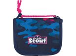 Scout Borsello Da Collo Portafoglio Brustbeutel Magic Sea Blu Scuro