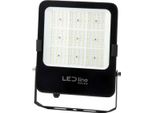 Led Line Prime Proiettore Nero IP66 100W 14000Lm Bianco Neutro 4000K 120°