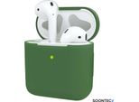 Custodia Airpods Verde Custodia Soontec Custodia Protettiva In Silicone Per Apple Airpods 1A Generazione 2A Generazione
