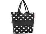 Reisenthel Borsa Shopper Shopper E1 Dots White Nero