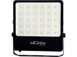 Led-Line Prime Proiettore 400W 56000Lm IK08 Nero IP66 Bianco Neutro 4000K
