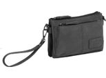 Mustang Pelle Borsa A Tracolla Bologna Rosario Shoulderbag Black Nero