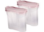 Barattoli Per Spezie 300Ml ( Confezione Da 1 - Nero ) Contenitori Per Spezie - Barattolo Ermetico In Plastica Priva Di Bpa, Barattolo Di Stoccaggio Con Coperchio