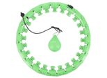 Massage Hula Hoop Hms HHW12 Plus Size Con Pesi Verde