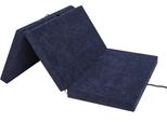 Materasso Pieghevole Ben - 200×120×10 Cm - Pieghevole, Rivestimento Lavabile, Materasso In Schiuma Rigida, Tessuto Aloba, Letto Per Ospiti E Tappetino Yoga | Pillowprim