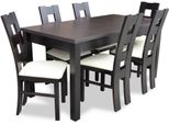 Set Sala Da Pranzo Tavolo Da Pranzo + 6X Sedie 7 Pezzi Jvmoebel