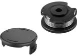 Inf Cappuccio Di Ricambio Per Bobina Di Tosaerba Bosch Universal Grasscut 18-260 Nero