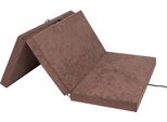 Materasso Pieghevole Ben - 200×120×10 Cm - Pieghevole, Rivestimento Lavabile, Materasso In Schiuma Rigida, Tessuto Aloba, Letto Per Ospiti E Tappetino Yoga | Pillowprim