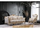 Set Di Divani Reali Da Salotto Poltrona Tavolino Set Di Divani 3+1 Tavolo