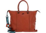 Gabs Pelle Borsa A Tracolla G3 Plus Tg Tender Black Shoulder Bag Bruciato Terracotta