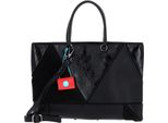 Gabs Pelle Borsa A Tracolla Rioko Momu Sendai Black Shoulder Bag Nero