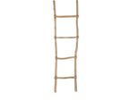 Scala Decorativa In Legno Di Teak Con 4 Pioli - Circa 150 X 40 Cm