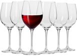 Krosno Harmony Bicchieri Da Vino Rossi, Set Di 6, 530 Ml