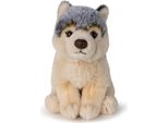 Wwf - Peluche Eco - Lupo (15 Cm) Figura Di Peluche Realistica Di Peluche