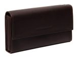 The Chesterfield Brand Pelle Portafoglio Da Cameriere Portafoglio Grenada Waiter Wallet Brown Marrone Scuro