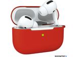 Custodia Per Airpods Pro Rosso Custodia Soontec Custodia Protettiva In Silicone Per Apple Airpods Pro