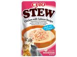 Churu Cat Ciao Stufato Di Pollo Con Salmone Ricetta 40G
